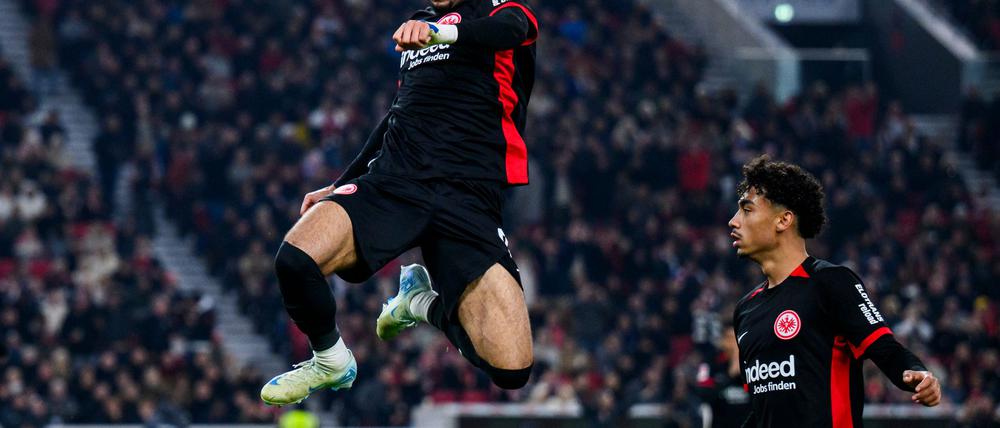 Omar Marmoush soll mindestens bis zum Sommer bei der Eintracht bleiben.