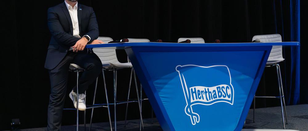 Fabian Drescher wird Hertha BSC in den kommenden vier Jahren als Präsident führen.