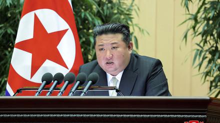 Nordkoreas Diktator Kim Jong Un. 