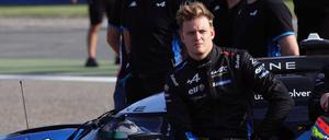 Erst mal draußen. Mick Schumacher.
