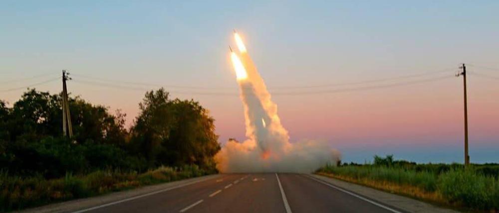 Mehrfachraketenwerfer Himars in der Ukraine.