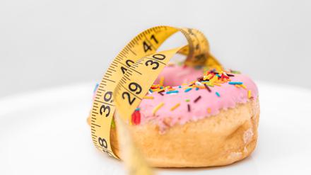 Dieser Donut trägt nicht zur schlanken Linie bei.