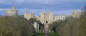Einbrechern ist es gelungen, zwei Fahrzeuge aus dem königlichen Anwesen um Schloss Windsor zu stehlen. (Archivbild)