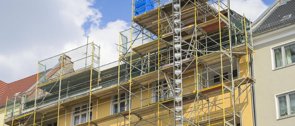 Ausbau eines Dachgeschosses in einem Altbau in Schöneberg.