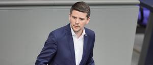Marcus Faber (FDP) spricht im Bundestag. (Archivbild)