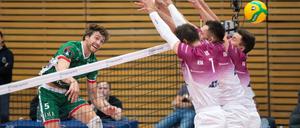 Cody Kessel beim Spiel von VC Maaseik gegen Projekt Warschau.