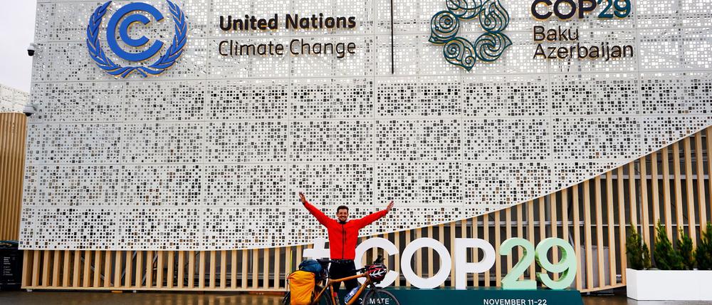 Perowanowitsch ist rechtzeitig zur Klimakonferenz in Baku angekommen.