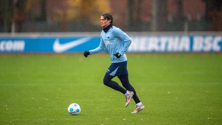 Zurück am Ball. Fabian Reese ist wieder auf dem Platz, muss sich bei Zweikämpfen aber noch zurücknehmen.