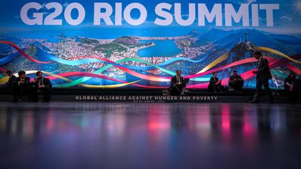 Gastgeber Brasilien bringt die zentralen Themen seiner G20-Präsidentschaft wie den Kampf gegen Hunger in der Abschlusserklärung unter. 