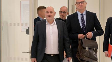 Die Koalitionsverhandlungen von SPD und BSW gehen in eine wichtige Phase. (Archivbild)