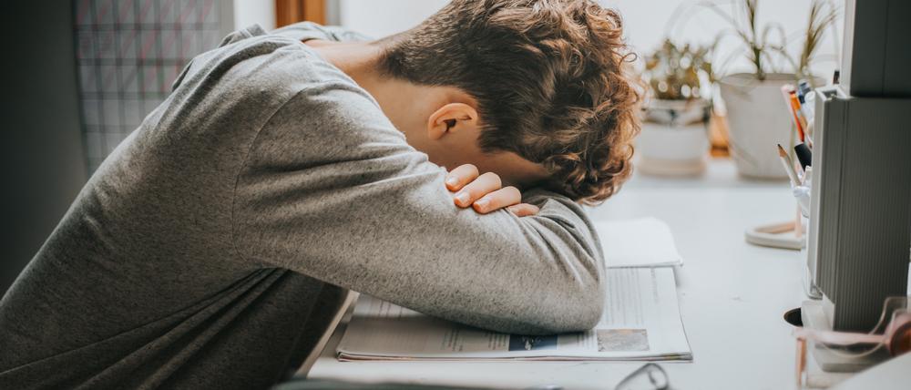 Viele Schüler in Deutschland sind überfordert.