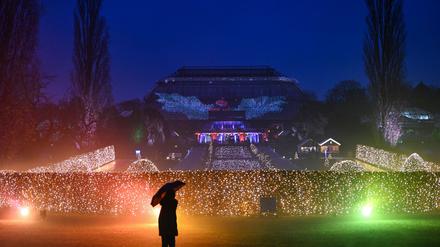 Der Botanische Garten wird wieder zum Christmas Garden. 