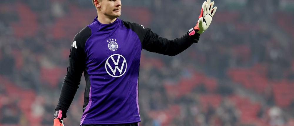 Alexander Nübel steht gegen Ungarn im Tor.