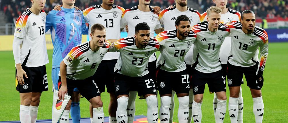 Eine stark veränderte Elf begann das Spiel gegen Ungarn.