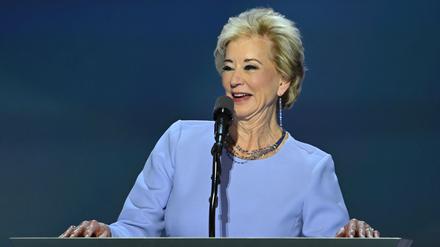 Linda McMahon soll unter Donald Trump Bildungsministerin werden. 