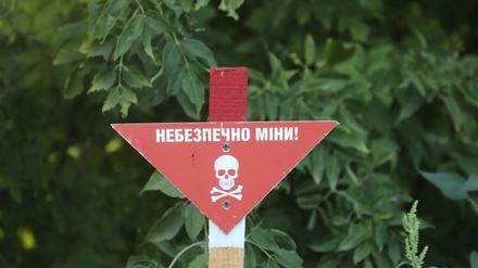 Der Einsatz von Minen ist international geächtet. 