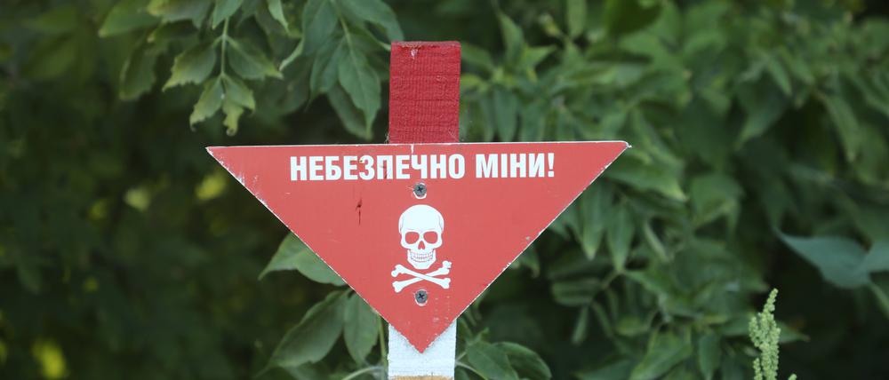 Der Einsatz von Minen ist international geächtet. 
