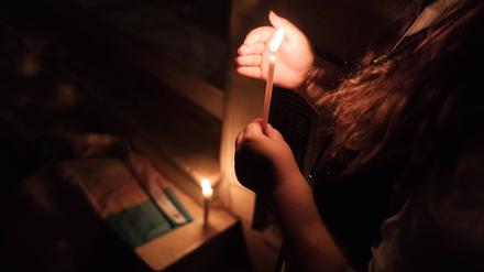 Erinnerung an eine ermordete trans Person in Athen. 