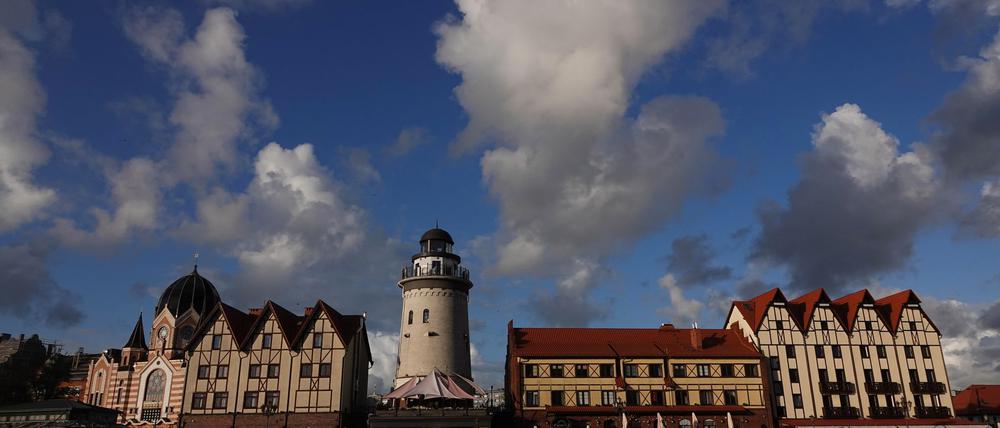 Im russischen Gebiet Kaliningrad an der Ostsee ist ein deutscher Staatsbürger wegen angeblicher Sabotage festgenommen worden. (Archivbild)