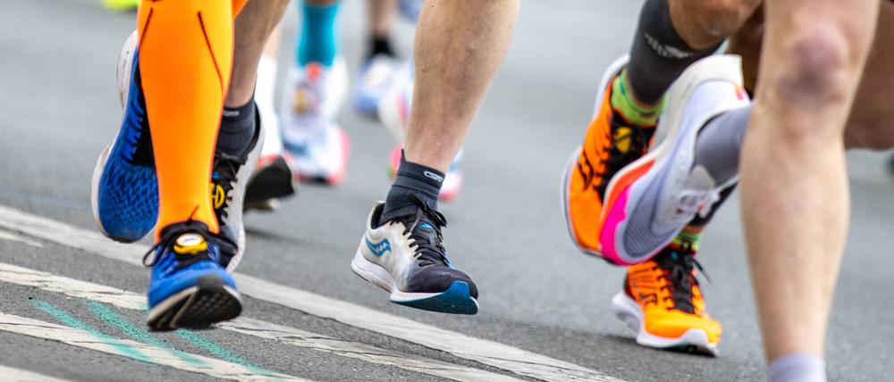 Läufer beim Berlin-Marathon vor einem Jahr.