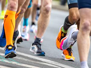 Läufer beim Berlin-Marathon vor einem Jahr.