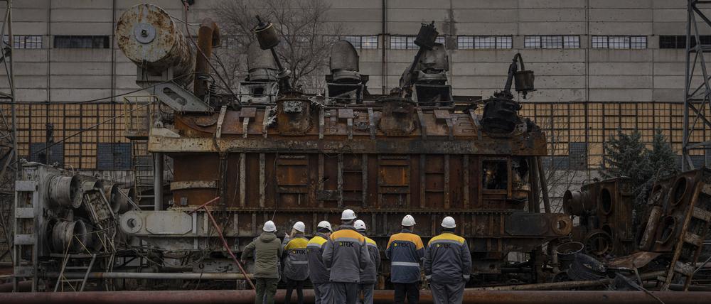 Seit Beginn der Vollinvasion beschießt Russland immer wieder gezielt die ukrainische Energieinfrastruktur.