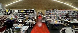 Die Buchhandlung Bücherbogen am Savignyplatz in Charlottenburg