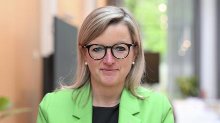 Martina Klement (CSU), Digitalstaatssekretärin in Berlin.