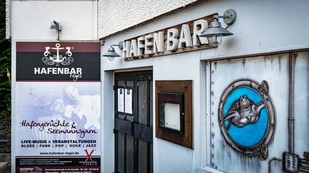 Berlin Reinickendorf OT Tegel; Hafen Bar, Hafenbar Berlin *** Berlin Reinickendorf OT Tegel Harbour Bar, Harbour Bar Berlin