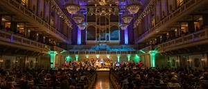 Das Konzerthaus am Gendarmenmarkt in der Adventszeit