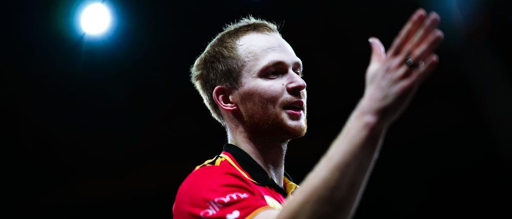 Lebruns Angstgegner: Der deutsche Tischtennis-Nationalspieler Benedikt Duda schlug Frankreichs Topstar erneut.