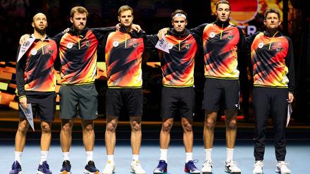 Das deutsche Davis-Cup-Team hat das Halbfinale erreicht.
