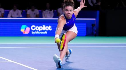 Jasmine Paolini und Italiens Tennisspielerinnen haben den Billie Jean King Cup gewonnen.