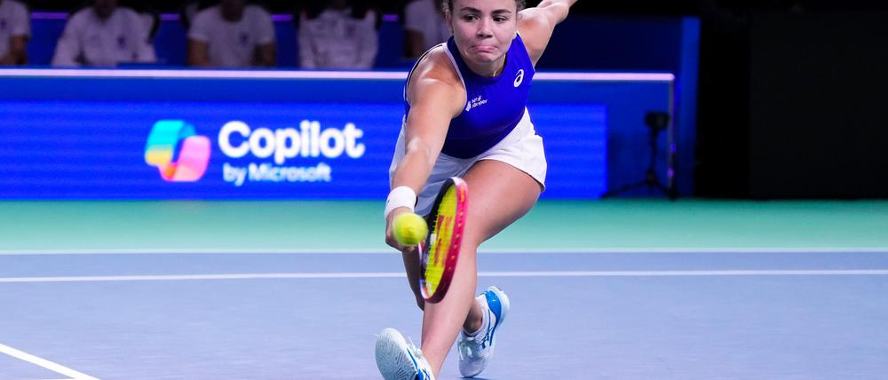 Jasmine Paolini und Italiens Tennisspielerinnen haben den Billie Jean King Cup gewonnen.
