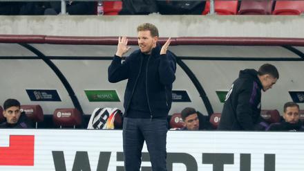 Bundestrainer Julian Nagelsmann reist zur Auslosung für die Nations League. 