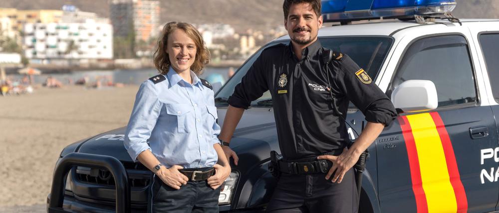 Sie halten zusammen: Sophie Maibach und ihr neuer Kollege Alvaro Krupp Casado.