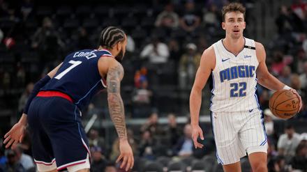 Franz Wagner konnte seine zuletzt starken Leistungen gegen die Clippers nicht bestätigen.