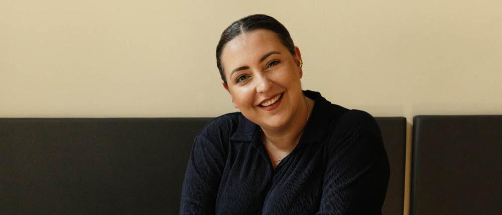 Tara Paighambari in ihrem Café Roberta