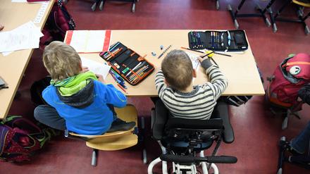 Bei der Inklusion geht es um das gemeinsame Lernen von Kindern mit und ohne Förderbedarf.