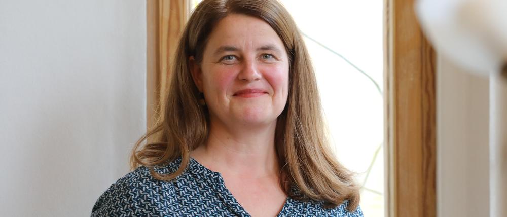 Telefonseelsorge. Birte Freudenberg, Leiterin des Kinder- und Jugendtelefons Potsdam