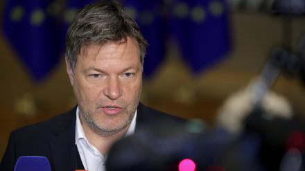 Robert Habeck (Bündnis 90/Die Grünen), Bundesminister für Wirtschaft und Klimaschutz.
