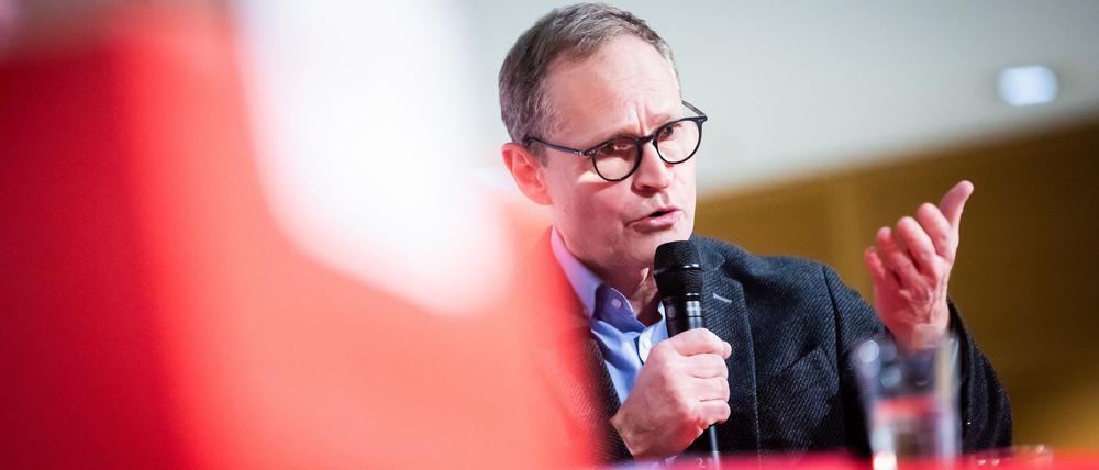 Berlins früherer Regierender Bürgermeister Michael Müller fordert eine schnelle Entscheidung über die Kanzlerkandidatur seiner Partei. (Archivfoto)