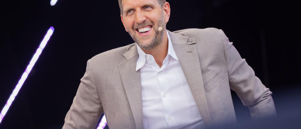 Eigene Handys haben die drei Kids von Dirk Nowitzki noch nicht. 