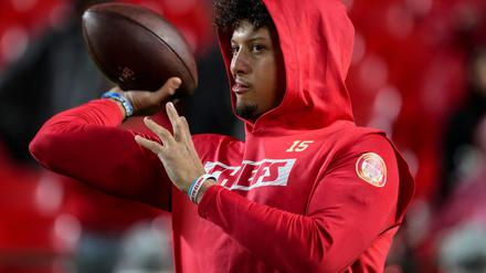 Patrick Mahomes wurde Opfer eines Einbruchs. (Archivbild)