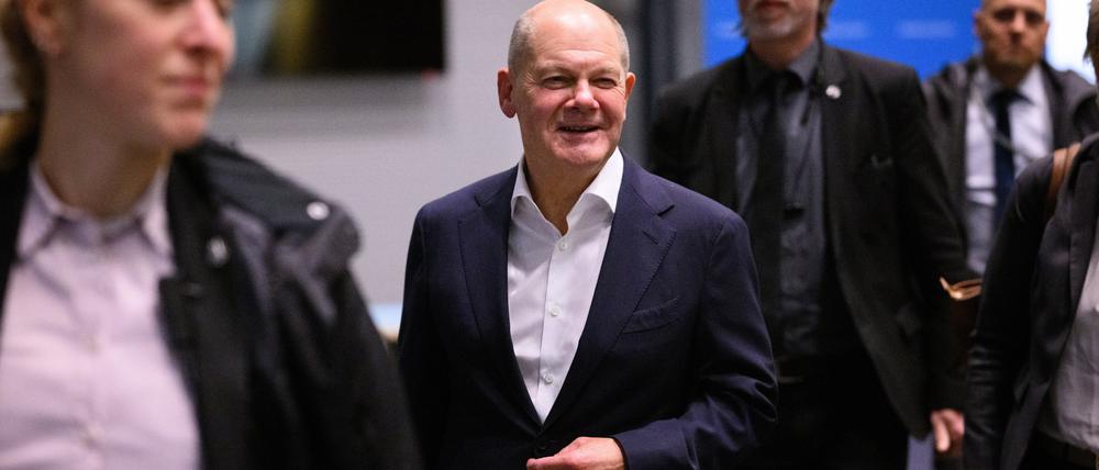 Bundeskanzler Olaf Scholz führt die SPD erneut in den Wahlkampf.