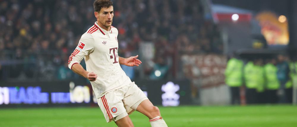 Hat nie aufgegeben. Leon Goretzka in Aktion.