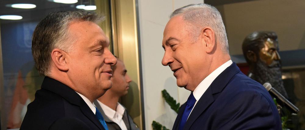 Ungarns Ministerpräsident Viktor Orban will den internationalen Haftbefehl gegen seinen israelischen Kollegen Benjamin Netanjahu nicht anwenden. (Archivbild)