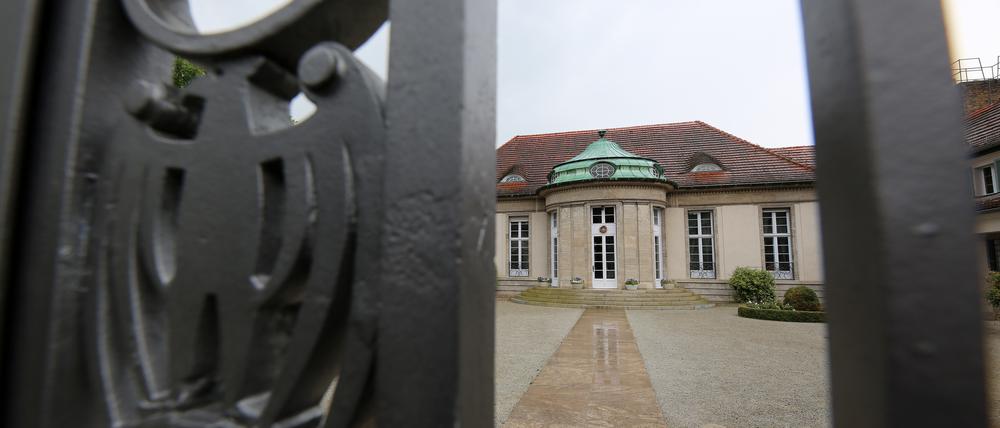 Landhaus Villa Adlon in Potsdam Neu Fahrland, der Ort des Geheimtreffens.