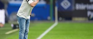 Mahnt zur Realität: HSV-Trainer Steffen Baumgart
