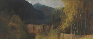 Carl Blechen, „Mühlental von Amalfi“ (74,5 x 99 cm)